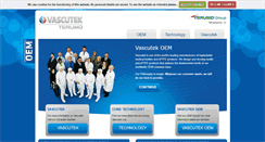 Desktop Screenshot of oem.vascutek.com